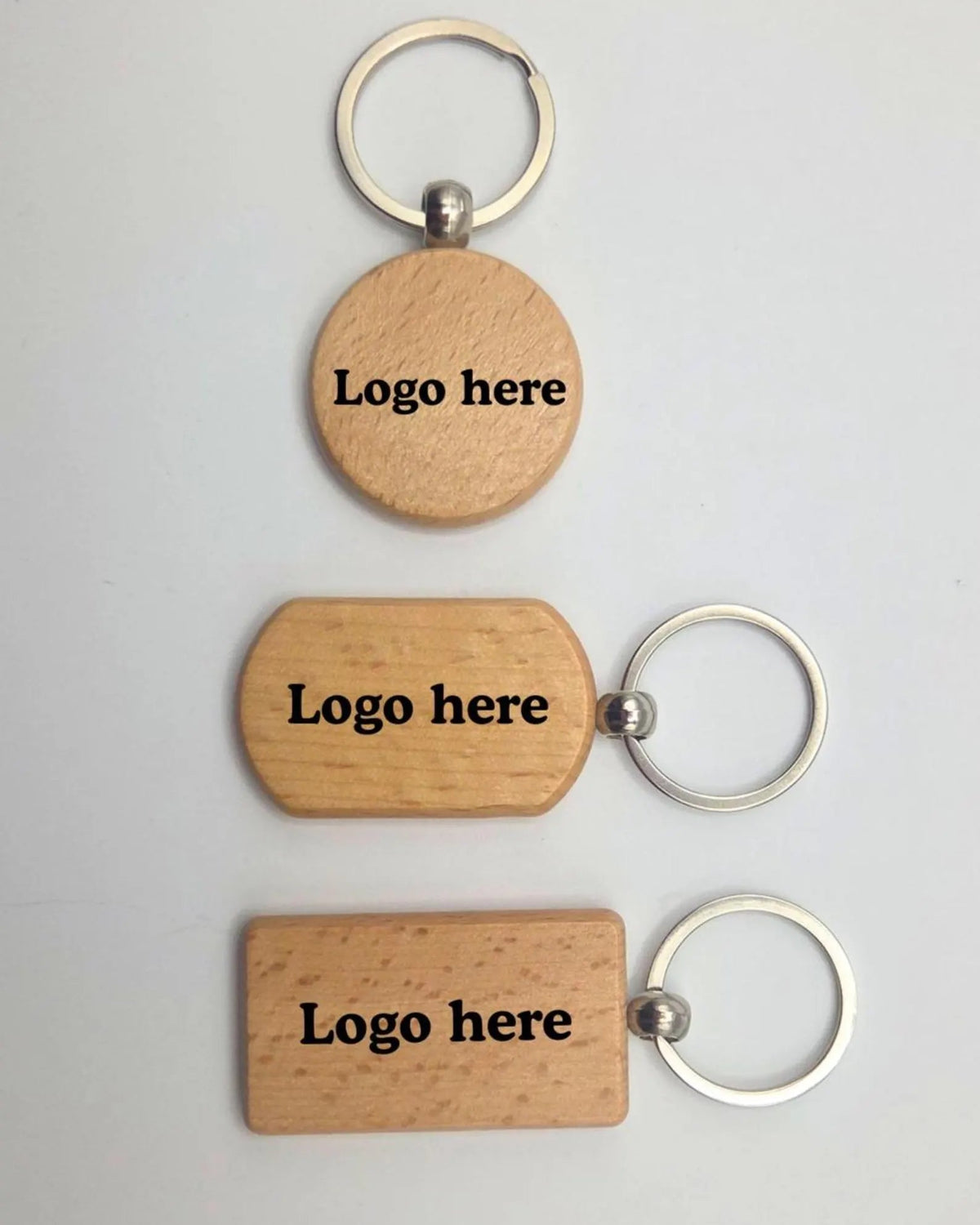 Personalised Wooden Keyrings