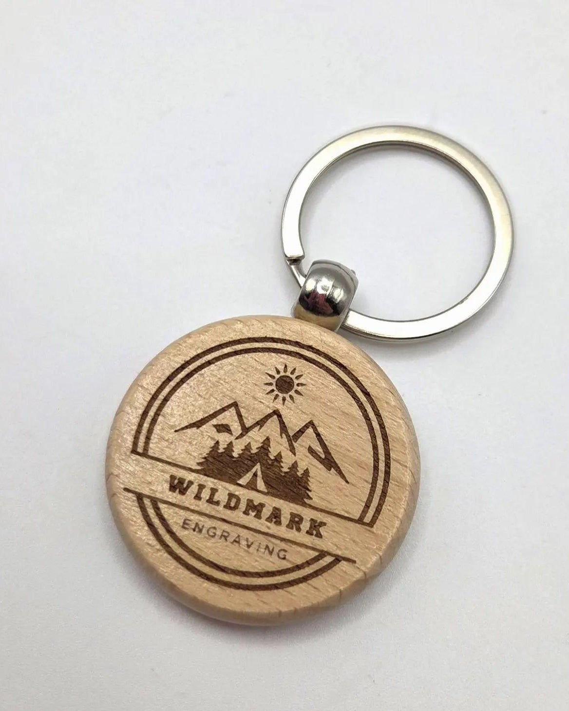 Personalised Wooden Keyrings