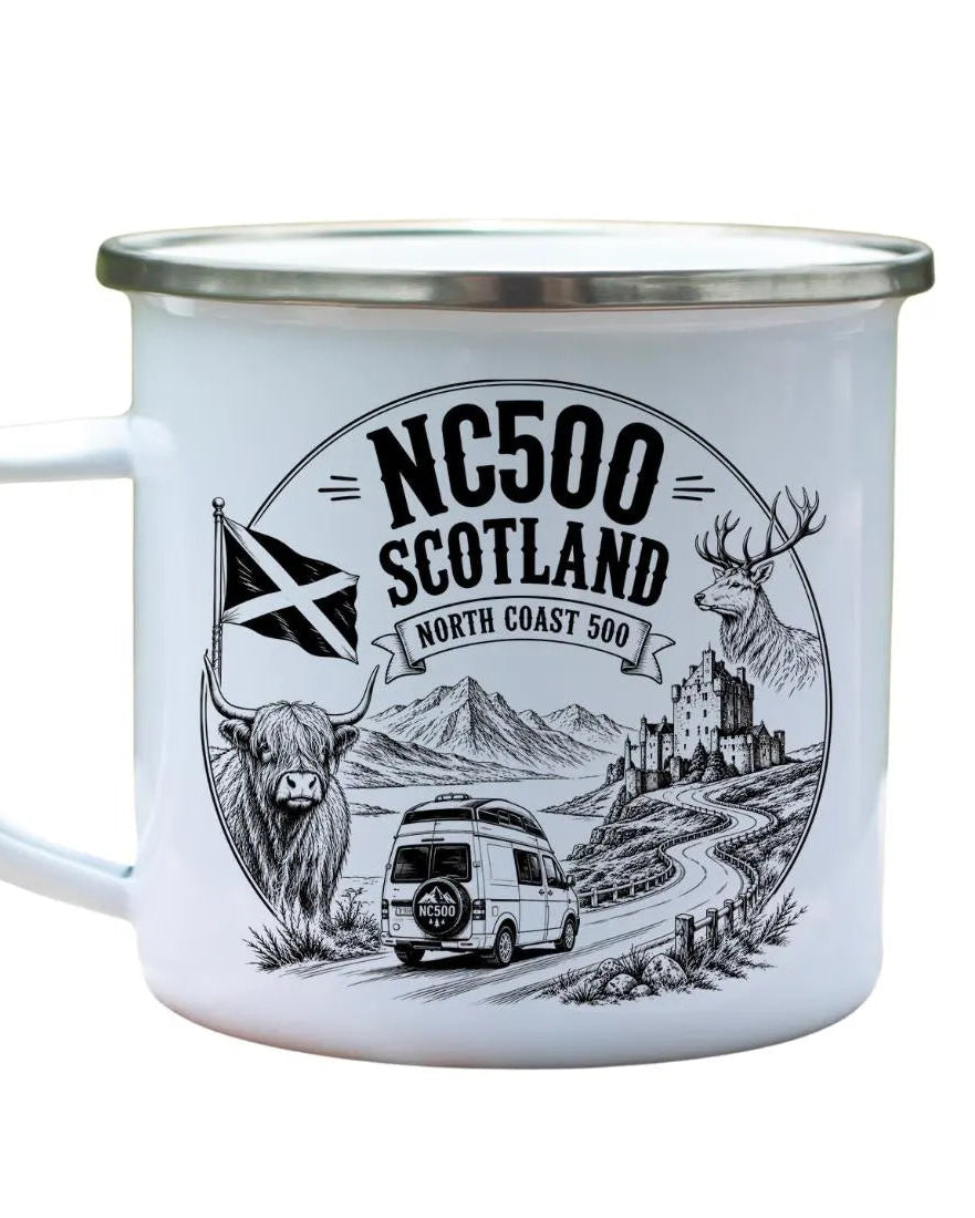 Scotland North Coast 500 Camping Mug