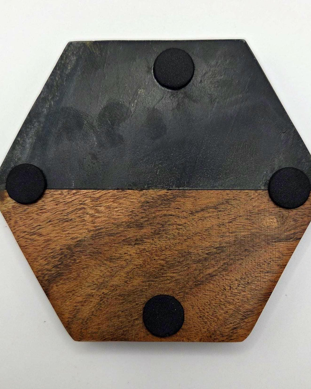 Hexagonal Mountain Lineart Coaster