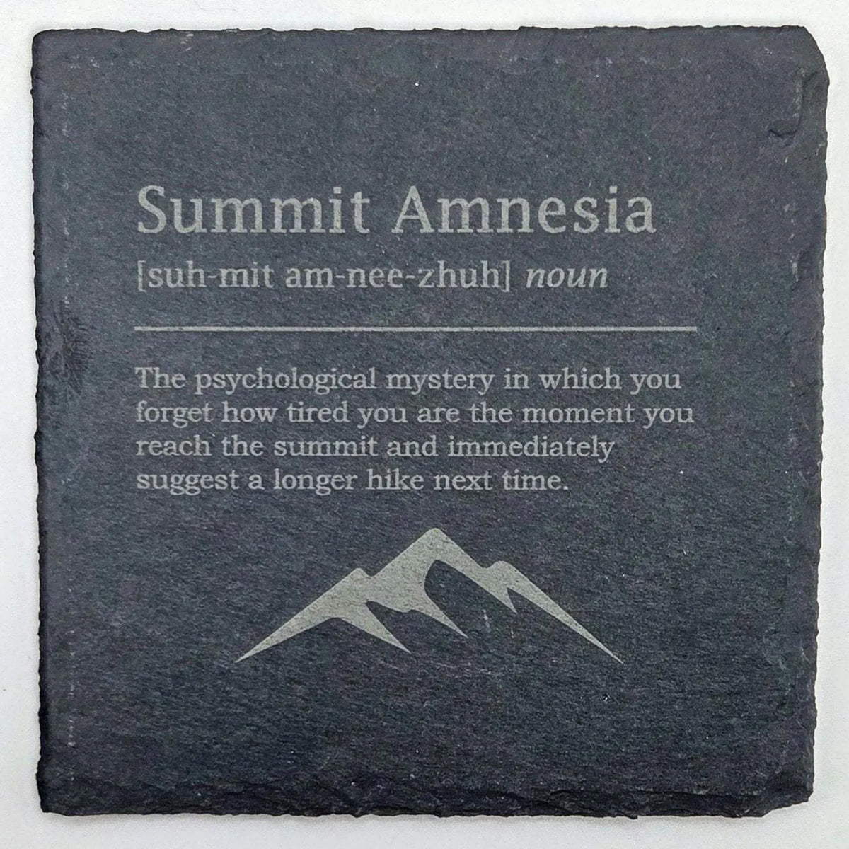 Funny Hiking Definitions Slate Coasters
